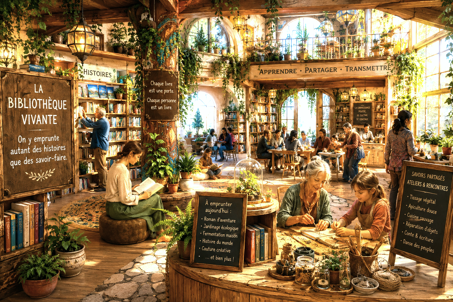 📚 La Bibliothèque Vivante