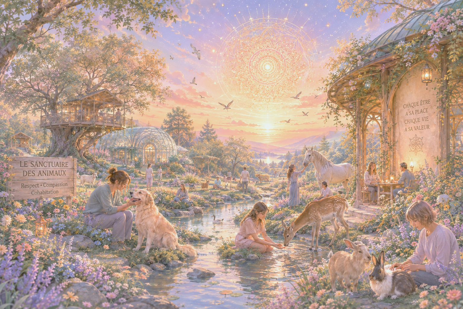 🕊️ Le Sanctuaire des Animaux 