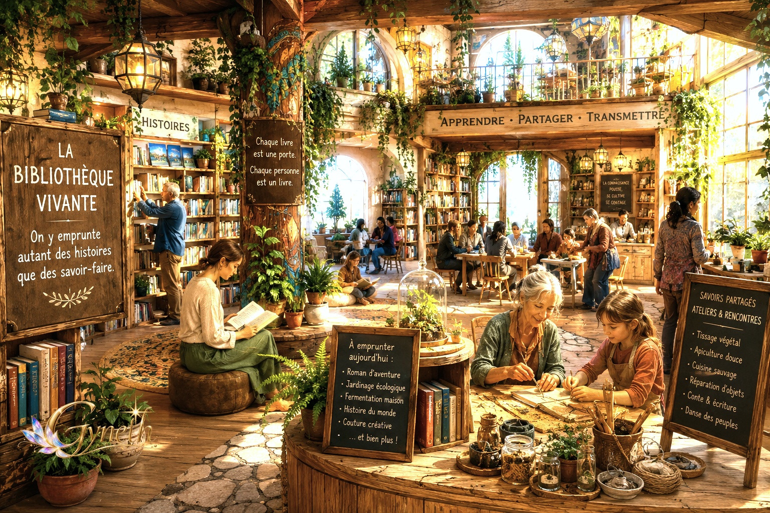 📚 La Bibliothèque Vivante