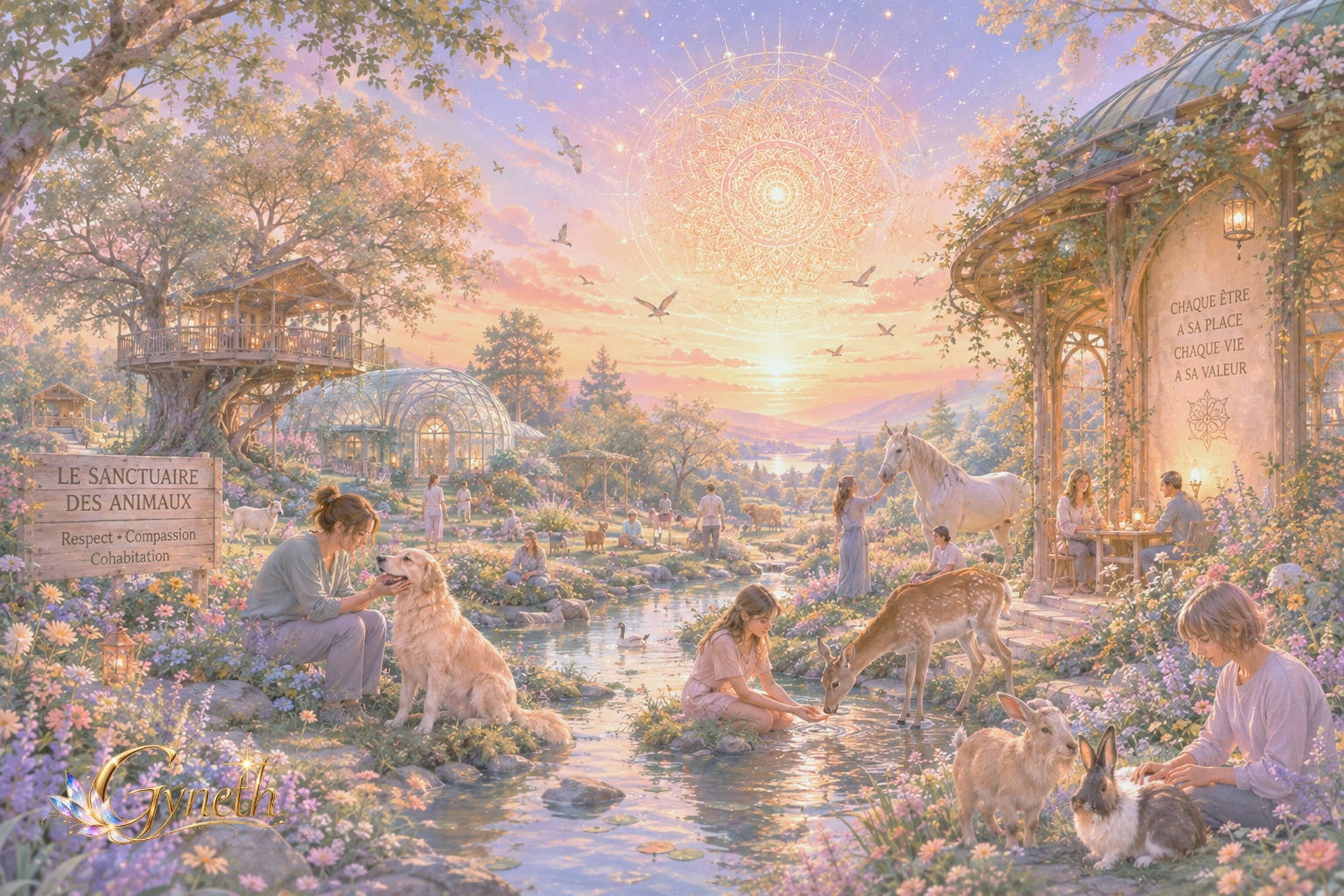 🕊️ Le Sanctuaire des Animaux 